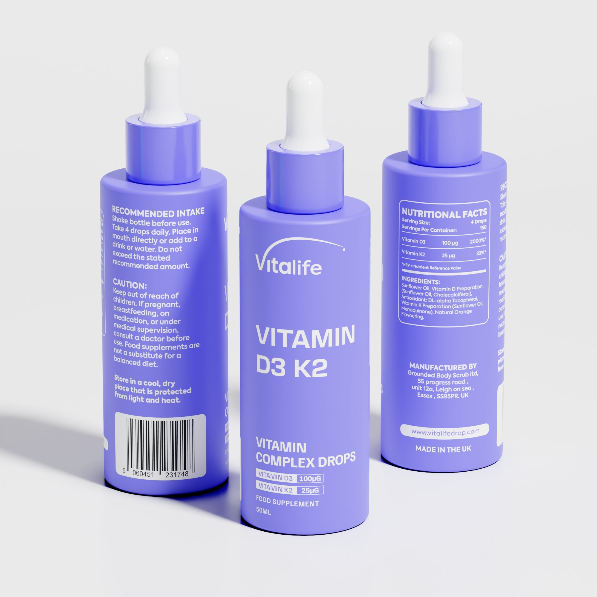 VITALIFE  Vitamin K2 D3